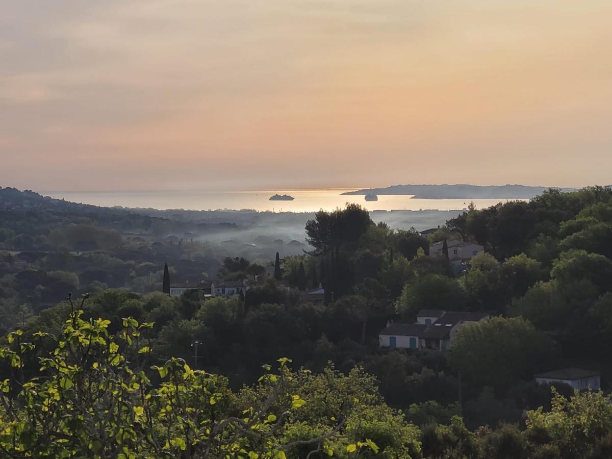 Le Mas Saint Michel Grimaud Bed and Breakfast Esterno foto